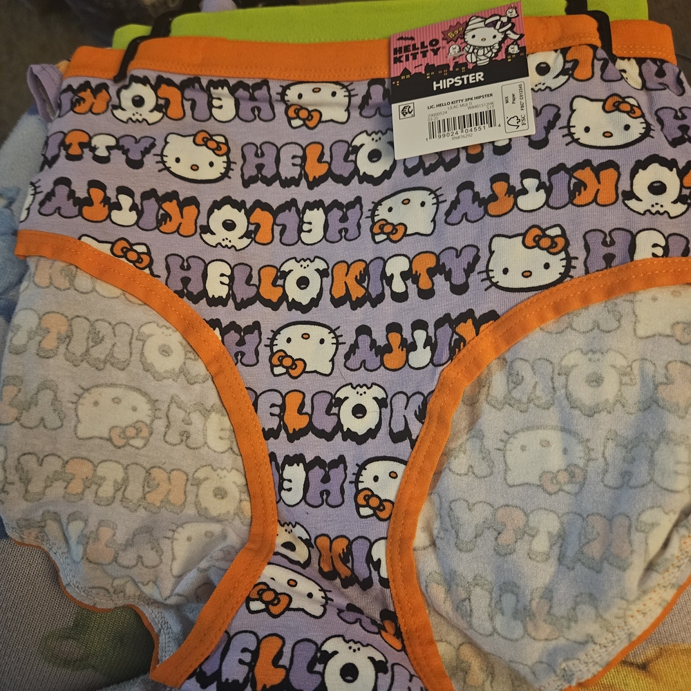 Hello Kitty Halloween Hipster Womens Underwear Size XL 16/18